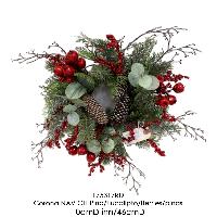 Corona NAV CH Pino/Eucalipto/Berries/piñas - 10cmD inn/46cmD