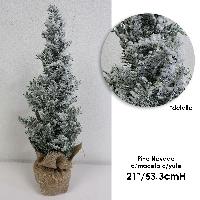 Pino Nevado c/maceta c/yute - 21"/53.3cmH