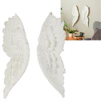 Jgo 2 Alas Blancas - 25x68cmH c/u