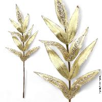 Vara NAV Hojas Laurel - 62.5cmL - GOLD