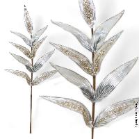 Vara NAV Hojas Laurel - 62.5cmL - SILVER