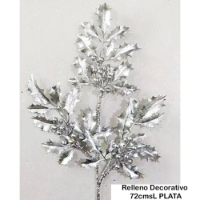 Relleno Decorativo 72cmL - PLATA