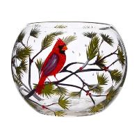 Bowl Cristal NAV Birds - 15cmD 10cmH