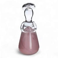 Angel Cristal NAV PINK - 8cmD 21.6cmH