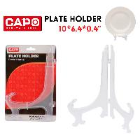 Porta Plato Transparente Gde - 20x16cm