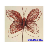 Mariposa NAV 35cmH - Rojo (Set de 4)