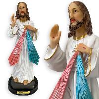 Sr de la Misericordia Base Madera - 30cmH