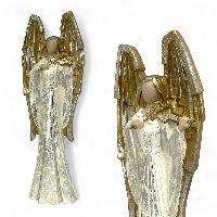 Angel c/violin - 17.5x10x50cmH