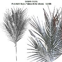 Pick NAV Hojas Palma Metal 65cmL - SILVER