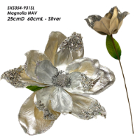 Magnolia NAV - 25cmD 60cmL - SILVER