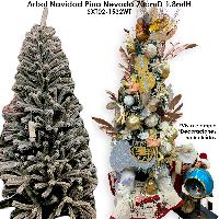 Arbol Navidad Pino Nevado 70cmD 1.8mtH