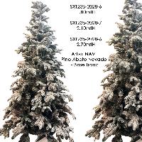 Arbol NAV Pino Abeto Nevado - Base Tronco - 2.10mtH