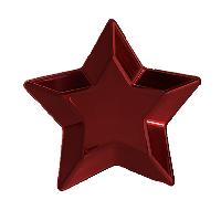 Botanero NAV Estrella Roja - 25.5x25.5cmH
