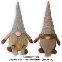 Gnomo NAV - 14x26x40cmH - (Set de 2s)