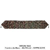 Camino de Mesa - 30x183cmL - GREEN/GOLD