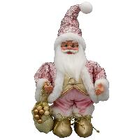 Santa Musical de Pie - 35.5cmH - PINK