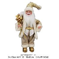 Santa c/regalos NAV XS - 17x28cm - CHAMP/GOLD