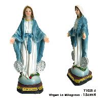 Virgen La Milagrosa - 15cmH